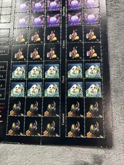 Vintage Magic The Gathering Fallen Empires Unpunched Token Counter Sheet WOTC - Image 2