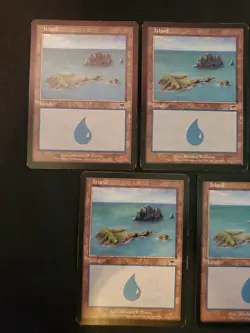 7x Island #336 Onslaught Basic Land Mana Magic Gathering MTG Blue NM LP - Image 2