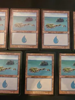 7x Island #336 Onslaught Basic Land Mana Magic Gathering MTG Blue NM LP - Image 3