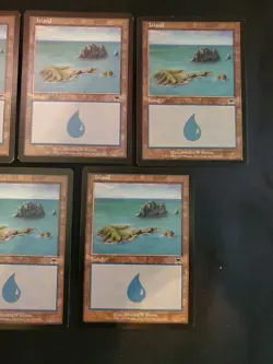 7x Island #336 Onslaught Basic Land Mana Magic Gathering MTG Blue NM LP - Image 4