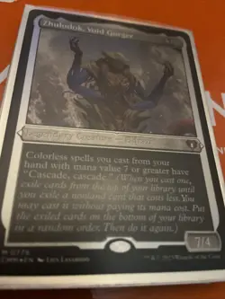 Zhulodok, Void Gorger (Display Commander) (Foil Etched) - Thick Stock Commander - Image 1