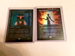 mtg door of destinies and leafcrowned visionary both foil borderless see picture - Image 1