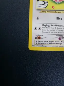 Pokemon Card Snubbull 55/64 Neo Revelation Common WOTC - Image 4
