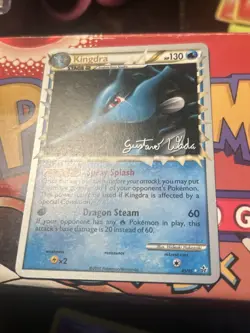 Rare 2011 Pokemon TCG World Championships Kingdra 85/95 - Gustavo Wada- LP - Image 1