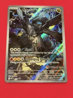 N's Zekrom 031 Ascended Heroes Promo Pokemon Center Stamped - Image 1
