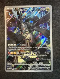 Pokemon Center Exclusive Ascended Heroes N's Zekrom 031 Stamped ETB Promo - Image 1