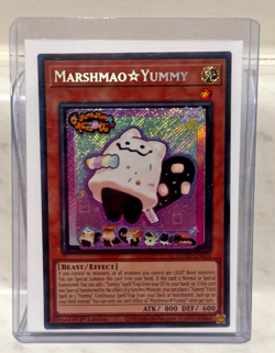 Marshmao Yummy DOOD-EN024 Secret Rare 1st Edition NM Yugioh - Image 1
