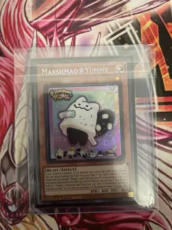 Marshmao Yummy DOOD-EN024 Secret Rare 1st Edition NM Yugioh - Image 1