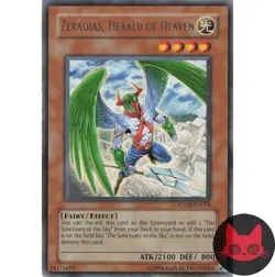 Yugioh Zeradias, Herald of Heaven FOTB-EN018 Rare LP - Image 1
