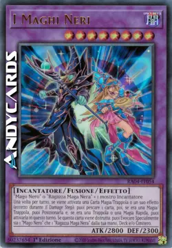 I MAGHI NERI • (The Dark Magicians) • Ultra R • RA04 IT054 • 1Ed • Yugioh! - Image 1