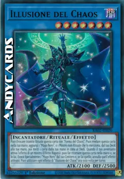 ILLUSIONE DEL CHAOS (Illusion Of Chaos) • Super R SP • RA02 IT020 • 1Ed • Yugioh - Image 1