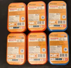 Lot of 6 One Piece Card Game Mini-Tin Pack Vol.2 New Sealed - Art Sets - Image 3