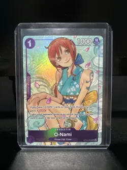 One Piece TCG O-Nami & Boa Hancock Illustration Box Vol. 1 Promo NM - Image 4