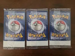 Pokemon The First Movie 3 Cards Promo Card Sealed 1999 WB Gold Stamp Catch Mew - Image 2