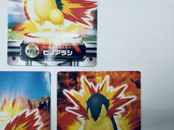 ZUKAN Carddass Cyndaquil Quilava Typhlosion Pokemon Card Japanese - Image 4