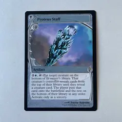 Magic the Gathering Mystery Booster 2 #140 Proteus Staff - Future Sight Frame Ra - Image 1