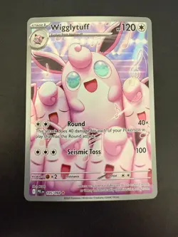 Wigglytuff 105/094 Holo Illustration Rare Pokemon Phantasmal Flames NM - Image 1