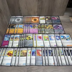 ✨ Gholdengo ex 60 Card Deck Pokemon TCG Dragon Shield Tournament Ready Deck - Image 1