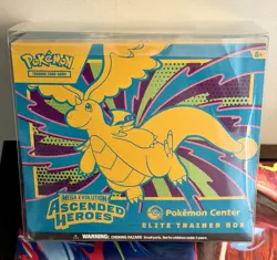 Pokemon Ascended Heroes Pokemon Center Exclusive ETB Elite Trainer Box w/ Case - Image 1