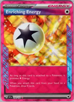 ENRICHING ENERGY 191/191 ACE SPEC RARE SURGING SPARKS POKEMON NM - Image 1