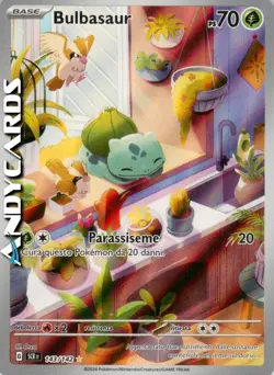 BULBASAUR 143/142 • Rara Gallery • Corona Astrale SCR POKEMON - Image 1