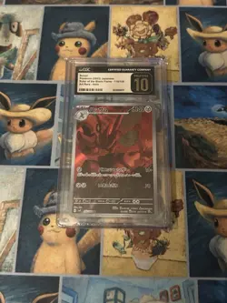 Scizor 116/108 AR sv3 CGC Pristine 10 Ruler of the Black Flame Pokemon TCG JPN - Image 1
