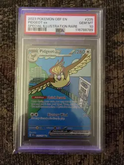 2023 Pokemon Pigeot Ex Special Illustration Rare PSA 10 - Image 1