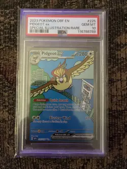 2023 Pokemon Pigeot Ex Special Illustration Rare PSA 10 - Image 2