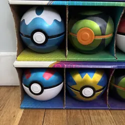 Pokemon TCG Empty Poke Ball Tins Lot of 12 Various Styles Quick Dive Balls - Image 5