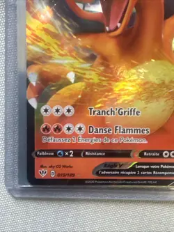 CARTE POKEMON DRACAUFEU V 019/189 ULTRA RARE TENEBRES EMBRASEES EB03 FR - Image 5