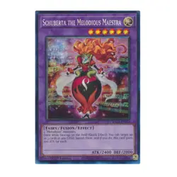 Yu-Gi-Oh! Schuberta the Melodious Maestra (PCR) - Quarter Century Bonanza - Image 1