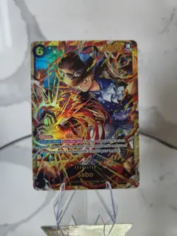 Sabo SEC OP13-120 Carrying On His Will One Piece TCG English Secret Rare - Image 1