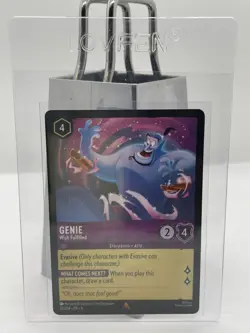 Genie Wish Fulfilled 53/204 Lorcana Azurite Sea Edition Non Foil - Image 1