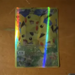 Pokemon Pikachu Full Art Holo RC29-32 Ultra Rare 60 HP Generations Card - Image 1