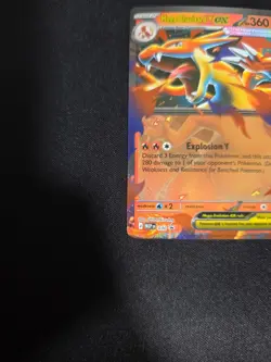 Mega Charizard Y Ex 030 Black Star Promo and Tin Pokemon TCG Cards - Image 3
