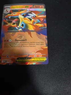 Mega Charizard Y Ex 030 Black Star Promo and Tin Pokemon TCG Cards - Image 4