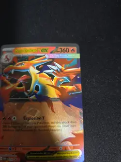 Mega Charizard Y Ex 030 Black Star Promo and Tin Pokemon TCG Cards - Image 5