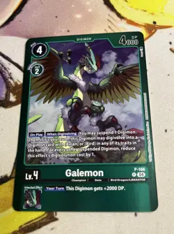 Galemon P-166 LM-06 Billion Bullet Digimon Card Game Alt - Image 1