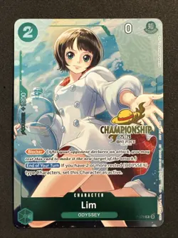 Lim ChampionShip 25-26 Event Pack One Piece Promo Card P-079 - Image 1