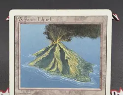 MTG Volcanic Island - 3rd Edition Magic the Gathering Card # 291 - Image 3