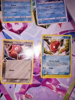 Pokemon Card Lot Vulpix Magikarp - Image 2