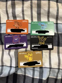 Pokemon 30th Anniversary Eb Games/ Zing Australia Membership Cards Level 1 To 5 - Image 2