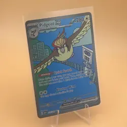 Pokemon TCG Pidgeot EX 225/197 Obsidian Flames Special Illustration Rare Card NM - Image 2