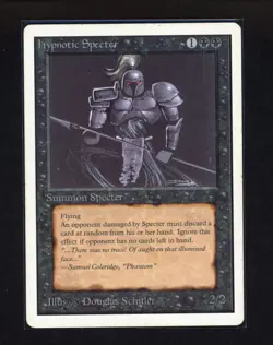 MTG Magic the Gathering | Unlimited - HYPNOTIC SPECTER | free combined shipping - Image 1