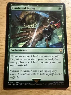 Hardened Scales 307 NM MTG FINAL FANTASY Commander Magic - Image 1