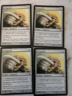 2005 Saviors of Kamigawa O-Naginata 4x Playset - Image 1