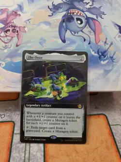 The Ooze (Extended Art) 277 NM MTG TMT Magic - Image 1