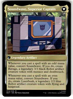 Transformers Soundwave, Sonic Spy // Soundwave, Superior Captain - Image 2