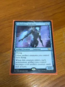 Cyberdrive Awakener 0069 MTG EOC Commander: Edge of Eternities Rare NP - Image 1
