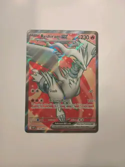 Reshiram ex 158/086 Pokemon White Flare Ultra Rare Near Mint (NM) 2025 - Image 1